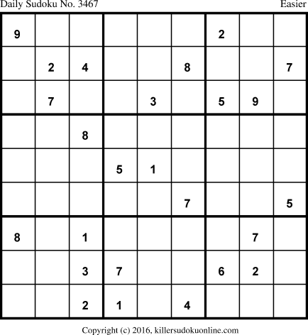 Killer Sudoku for 8/30/2017