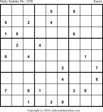 Killer Sudoku for 1/31/2017