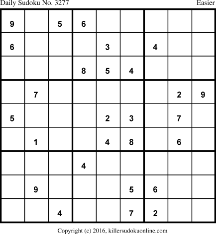 Killer Sudoku for 2/21/2017
