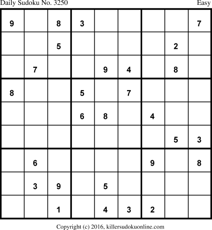 Killer Sudoku for 1/25/2017