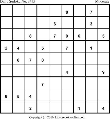 Killer Sudoku for 7/29/2017