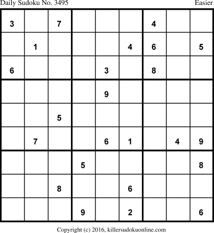 Killer Sudoku for 9/27/2017