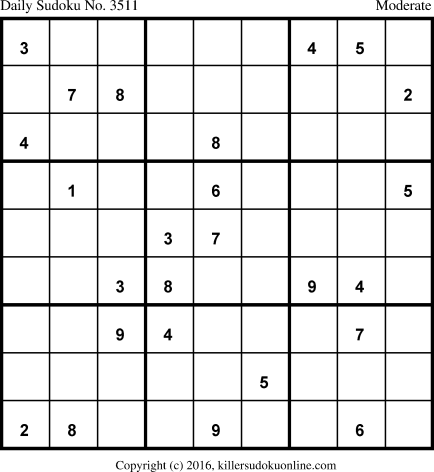 Killer Sudoku for 10/13/2017