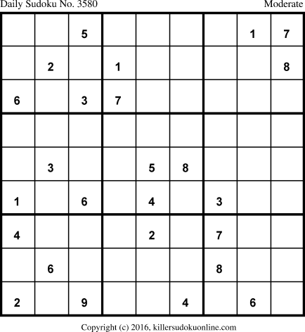 Killer Sudoku for 12/21/2017