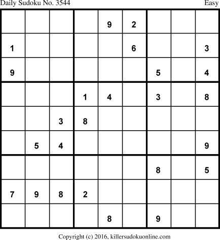 Killer Sudoku for 11/15/2017