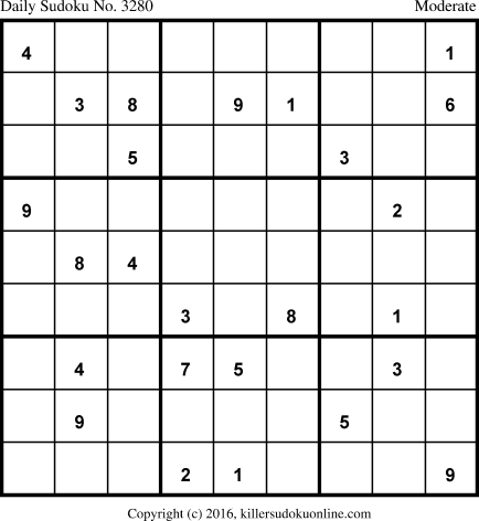 Killer Sudoku for 2/24/2017