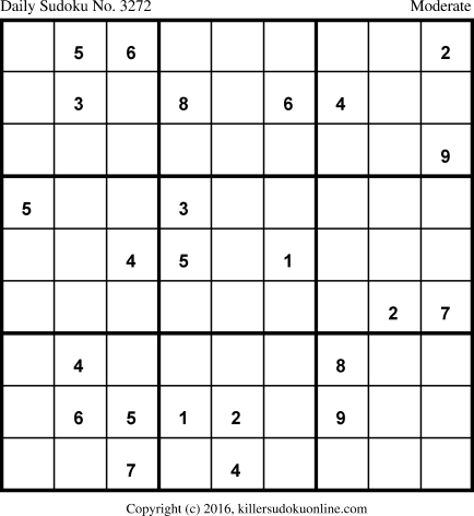 Killer Sudoku for 2/16/2017