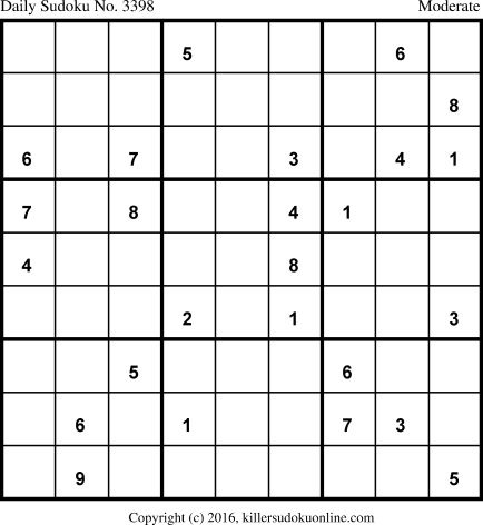 Killer Sudoku for 6/22/2017