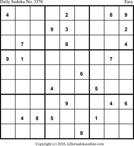 Killer Sudoku for 5/31/2017