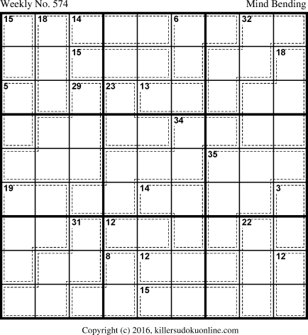 Killer Sudoku for 1/2/2017