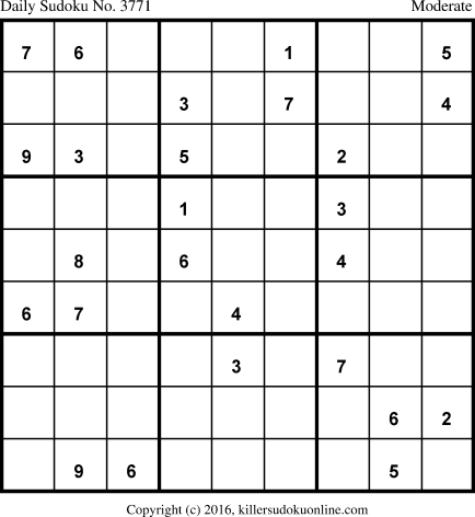 Killer Sudoku for 6/30/2018