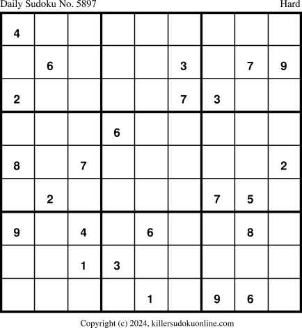 Killer Sudoku for 4/25/2024