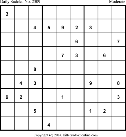 Killer Sudoku for 6/29/2014