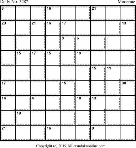 Killer Sudoku for 6/4/2020