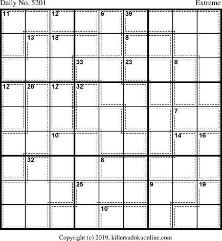 Killer Sudoku for 3/15/2020