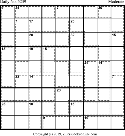 Killer Sudoku for 4/22/2020