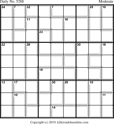 Killer Sudoku for 6/10/2020