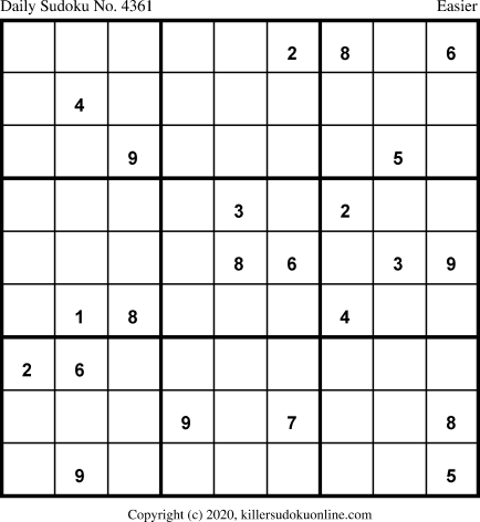 Killer Sudoku for 2/10/2020