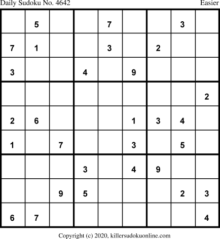 Killer Sudoku for 11/17/2020
