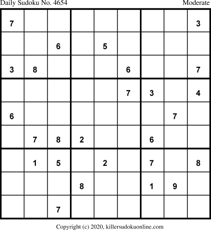 Killer Sudoku for 11/29/2020