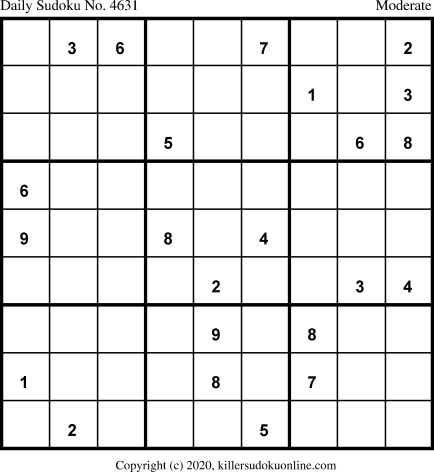 Killer Sudoku for 11/6/2020