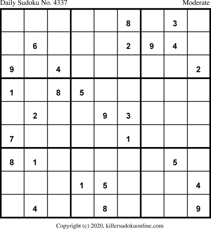 Killer Sudoku for 1/17/2020