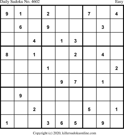 Killer Sudoku for 10/8/2020