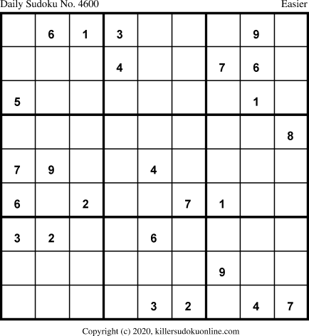 Killer Sudoku for 10/6/2020