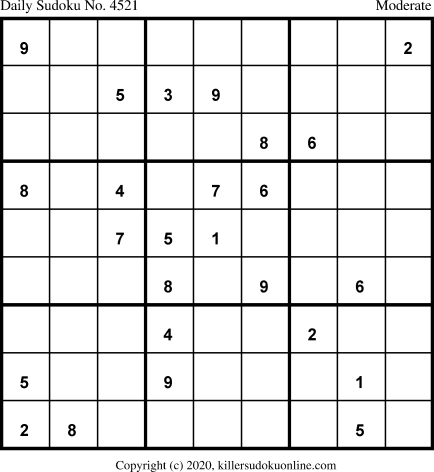 Killer Sudoku for 7/19/2020
