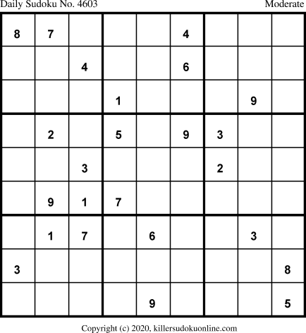 Killer Sudoku for 10/9/2020