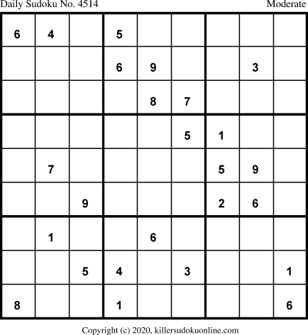 Killer Sudoku for 7/12/2020