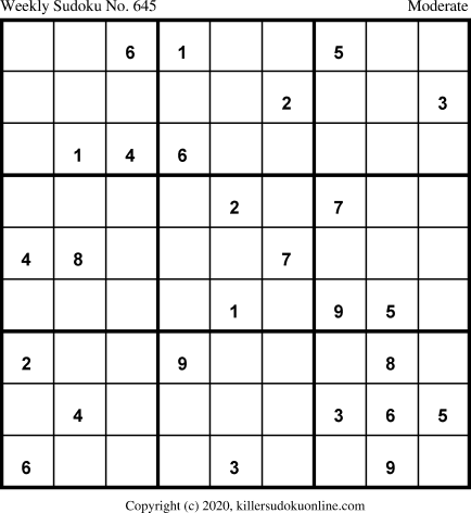 Killer Sudoku for 7/13/2020