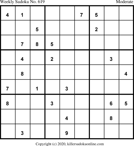 Killer Sudoku for 1/13/2020
