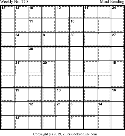 Killer Sudoku for 10/5/2020