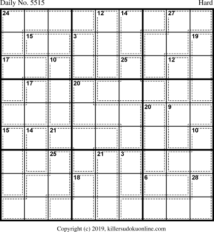 Killer Sudoku for 1/23/2021