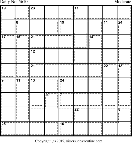Killer Sudoku for 4/28/2021