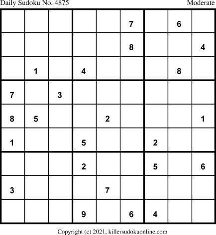 Killer Sudoku for 7/8/2021