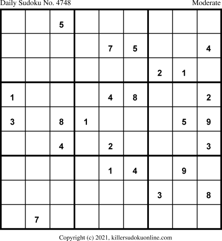 Killer Sudoku for 3/3/2021