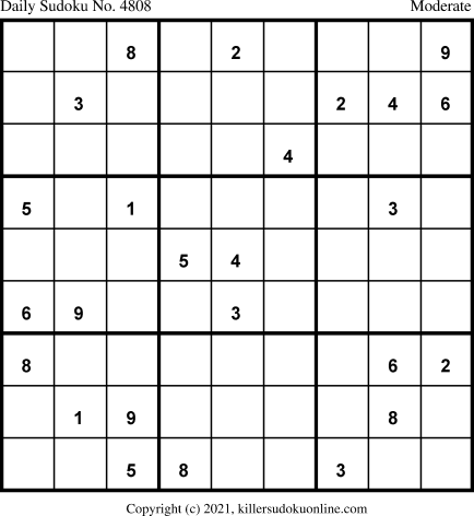 Killer Sudoku for 5/2/2021
