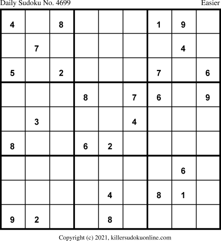 Killer Sudoku for 1/13/2021
