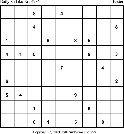 Killer Sudoku for 10/27/2021