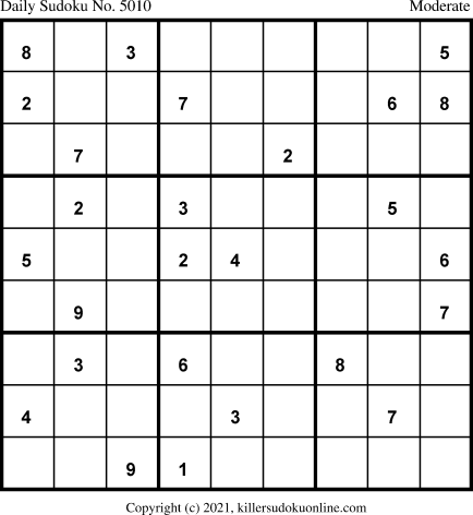 Killer Sudoku for 11/20/2021