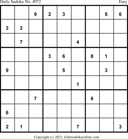 Killer Sudoku for 10/13/2021
