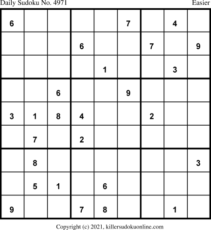 Killer Sudoku for 10/12/2021