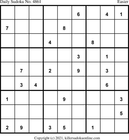 Killer Sudoku for 6/24/2021