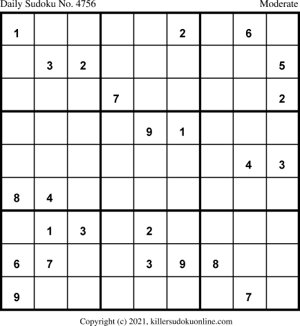 Killer Sudoku for 3/11/2021