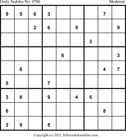 Killer Sudoku for 4/10/2021