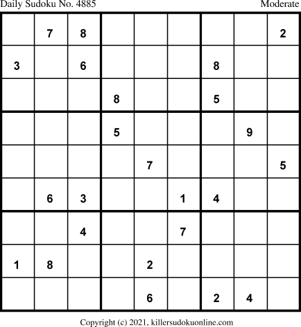 Killer Sudoku for 7/18/2021