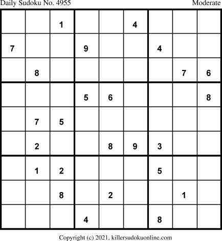 Killer Sudoku for 9/26/2021