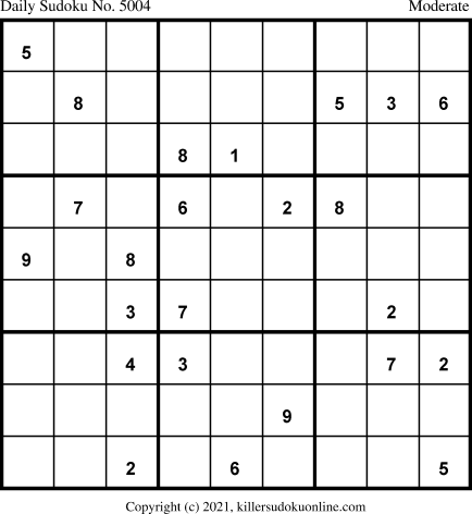 Killer Sudoku for 11/14/2021